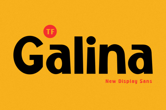 Galina Font: Blending Modern Sleekness with Retro Warmth