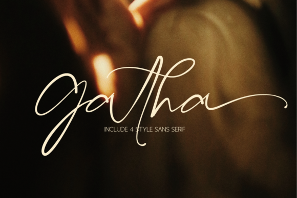 Gatha Duo Font: A Perfect Script and Sans Serif Pairing