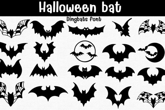 Halloween Bat Font: Your Go-To for Spooky Season Projects