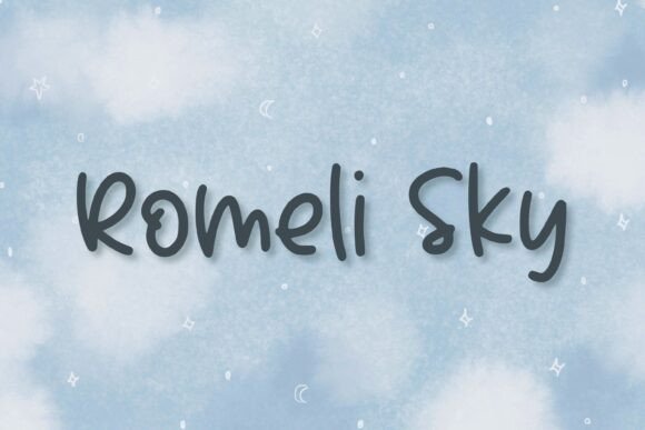 Romeli Sky Font: Your Guide to Whimsical Design