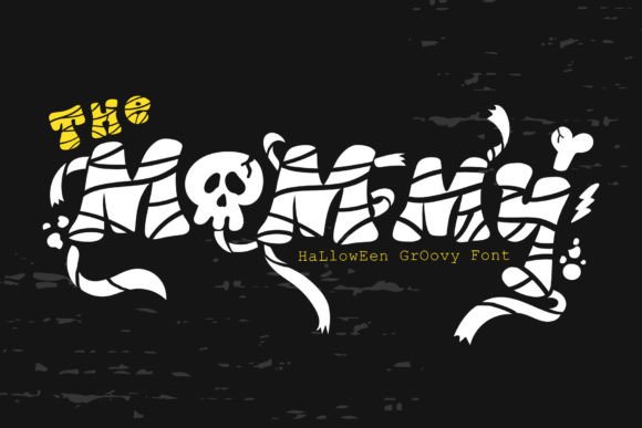 The Mommy Font: A Dramatic Choice for Halloween Projects