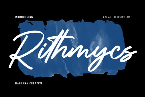 Unleash Creativity with Rithmycs Script Font