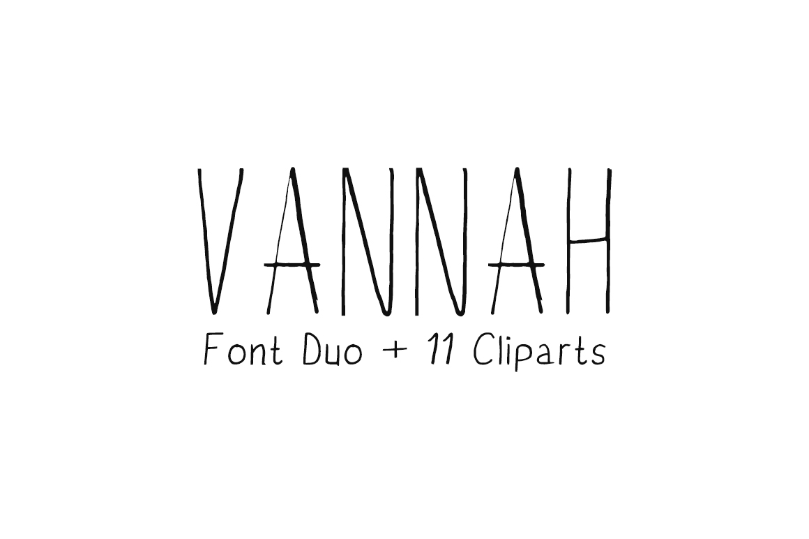 Vannah Font Duo: A Handmade Script for Authentic Designs